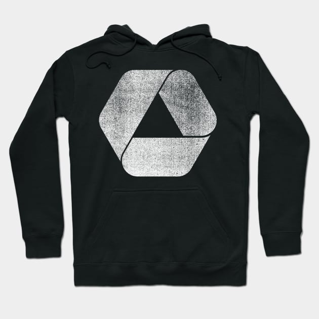 Overlap Hoodie by RetroLogosDesigns